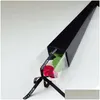 Gift Wrap Rose Bag Single Packing Box For Lover Annivesary Flower Shop Special Packaging Paper Pvc With Ribbon Za3213 Drop D Dhfmu