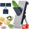 Fruit Vegetable Tools Multifunction Vegetable Cutter Meat Potato Slicer Carrot Grater Kitchen Accessories Steel Blade Kitchen Tool Items Not Hurt Hand 230617