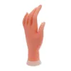 ネイルプラクティスディスプレイ柔軟なポジショニングシリコン左手モデルネイルエンハンスメントトレーニング人工手爪の爪の練習用の手指230619