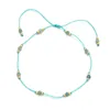 Braccialetti con ciondoli ZMZY Boho Style FR Piccole perle di vetro per donna Ragazza Gioielli di moda fatti a mano Braccialetto di perle d'acqua dolce