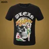 Ny stil Phillip Plain Men T Shirts Designer PP Skull Diamond T Shirt Kort ärm Dollar Brown Bear Brand Tee High Quality Skulls T Shirt Tops P188405