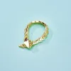 Kolekcja designerska kolacja Naszyjka Bransoletka Kolczyki gładki błyszczący miękki łańcuch plamowany złoty wąż węża węża wysokiej jakości zestawy biżuterii
