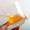 1 PCS Lead-free Crystal Bourbon Whiskey Glass White Spirits Mug Scotch Cups Wine Cup Home Bar Drinkware 0619