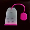 Creative Silicone Tea Strainers Infuser Home Coffee Vanilla Spice Filter Tea Bag Diffuser Reusable 6 Colors Kitchen Teaware Tools YFA1942