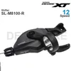 Bike Derailleurs SHIMANO DEORE XT M8100 12 Speed Groupset include RD M8100 SGS Rear Derailleur and SL M8100 R SL M8100 IR Shifter Original Parts 230619