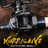 Baitcasting Reels TSURINOYA Fishing Reel Hurricane 50 150 Versatile Brass Gear Smooth High Speed Strength Long Casting 6.6 1 230619