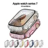 Защитный корпус с бриллиантовым экраном для Apple Iwatch Case 45 мм 41 мм 40 мм 44 мм 42 мм 38 мм Bling Crystal