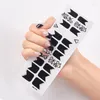 Nagelstickers Kerst Aankleden 22 Tips/Sheet Manicure Ontworpen Sticker Voor Nagels Decoratie Set Nailart Tape