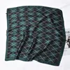 Sjaals 70x70 cm Vrouwen Multifunctionele Polyester Zijden Sjaal Plaid Gedrukt Satijn Kleine Vierkante Wraps Sjaal Halsdoek Hoofdbanden