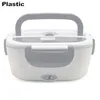 Bento Boxes Plastic Electric Lunch Box 220V 110V 24V 12V Hushållens bilkontor Matvärme Warmer Container Portable Travel Heated Bento Box 230617