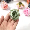 Fiori secchi 5 pezzi peonia di seta artificiale 4,5 cm fiore finto per la decorazione della camera di casa decorazione di nozze camera da letto accessori ghirlanda sposa fai da te