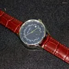 Zegarstki z 1963 r. Oglądaj 42 mm automatyczny mechaniczny chronograf lot lotniczy Wojsko High-end Retro Tward Guy Watches