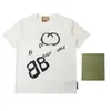 Fashion brand designer art text T-shirt