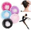 Retina per capelli all'uncinetto con paillettes per ragazze Balletto Danza Pattinaggio Cravatta elastica Copertura per crocchia Strumento per lo styling dei capelli per le donne Retine per capelli per ragazze