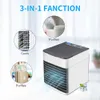 Electric Fans Mini Air Air Colors Light USB Portable Air Gear Personal Space Air For Home