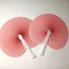 Gift Wrap Free Personalised 30 80Pcs Folding Fan Wedding Decoration Birthday Customised Baby Shower Favours 230619