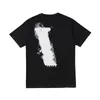 V lone tshirt T-shirt odblaskowy Big V Klasyczny swobodny nadruk Moda Męskie i damskie T-shirt od projektantów Bawełna Casual Luksusowy Hip Hop Street Apparel T-shirt US S-XL-1215