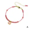 Strand Vlen 2023 mignon Animal Bracelet à breloques Bracelets en pierre naturelle Miyuki perles de rocaille Pulseras Femme Boho bijoux pour femmes