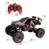 RC Auto 2,4G Fernbedienung Off-Road-Rennwagen 4WD Elektrisches Hochgeschwindigkeitsauto Off-Road-Drift-Spielzeug mit LightSpray Geschenk für Kinder