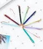 Stylos à bille en métal avec encre noire ensemble métallique multicolore décoration de fête de mariage fournitures scolaires de bureau