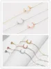 Link Bracelets 15CM Stainless Steel Hammer Stripe For Women And Girls Crescent Shaped Chain Fashion Jewelry