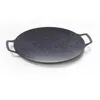 BBQ Tools Accessories Korean BBQ Grill Non-Stick Pan Circular Size Maifan Stone Cooker Tray BBQ Assesories kan användas utomhus grill 230617