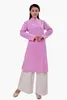 Ethnic Clothing Chinese Traditional Long Coat Jackets Women Cotton Linen Hanfu Robe Ladies Taoist Elegant Zen Wushu Loose Dress