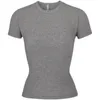 T-shirts pour femmes Designers Top T-shirt à manches courtes Stretch Slim Col rond Base