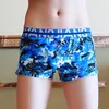 Onderbroek Man Sexy Ondergoed Heren Katoenen Boxershorts Mode Gedrukt Ardennen Pouch Zacht Ademend Slipje Cueca Korte Bodems