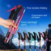 Trekking Poles Ultralight Pole Aluminum Alloy Camping Equipment Walking Staff For Nordic Elderly Portable Mountaineering Cane 230617