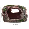 Decorations Aquarium Artificial Barrel Cave Resin Ornaments Landscaping Accessories For Fish Tank Decoration Background 230619