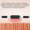 Other Health Beauty Items 7D Fitness Massager Roller Massage Cellulite Reduction Lymphatic Drainage Rolling Beads CylinderTherapy Body Contouring 230619