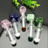 Szklane rurki do palenia produkują ręcznie dmuchane bongi w kolorze szkieletu w kolorze jednoczesnego
