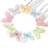 Gedroogde bloemen 10 stuks kunstmatige vlinder nep geschenken bruiloft decoratie voor thuis kamer decor DIY ambachten haar broche accessoires
