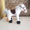 Animaux en peluche en peluche enfants jouets en peluche pour cadeau d'anniversaire de Noël simulation de dessin animé mignon cheval blanc bébé enfant jouet en peluche 230617