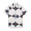 Mężczyźni designerskie koszule Summer Shoort Sleeve swobodne koszule moda luźna polo w stylu plażowym oddychające tshirts tee odzież M-3xl Q14