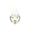 Pendentif colliers Luoluobaby 3 pièces/ensemble famille costume grande soeur petite maman collier pour filles BFF amitié bijoux cadeau