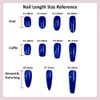 False Nails Handmade Y2k Press on Nails Short Cute Pink Blue Korean Adhesive False Nails Artifical Acrylic Star Nail Tip Full Cover Nail Art 230619