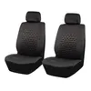 Car Seat Covers Black 4Mm Sponge Ers Sporty Design With Three Zipper Rear Split Accessories Interior Drop Delivery Mobiles Motorcycle Dhy7L