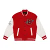 Mäns jackor American Letter Thandduk broderad jacka Coat Men's Y2k Street Hip-Hop Retro Baseball Uniform Par Casual All-Match Jacket Top 230619