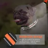 Obroże dla psów smyczy nylonowe kołnierz spersonalizowany zwierzak grawerowany identyfikator tabliczki znamionowej odblaskowa dla małych średnich dużych psów Pitbull Pug 230619