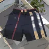 Xinxinbuy Men Designer Designer Shorts Pitna Pant Tracid Wzór druku