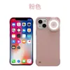 Suitable For Iphone13 Fill Light Mobile Phone Shell Ring Flash Selfie Beauty Led Halo Apple 12 Mobile Phone Protective CoverL230619