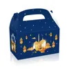 Confezione regalo 24 pezzi Eid Mubarak Box con manico Collezione portatile di piccoli oggetti