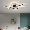 Kroonluchters Moderne Led Kroonluchter Voor Woonkamer Slaapkamer Studie Lampara Techo Zwart/Gouden Plafond Verlichtingsarmaturen