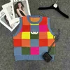 Dames Truien Designer Mode Vest Mouwloos Gebreid T-shirts Korte Tops Stijl Slanke Top Zomer Casual Vrouwen Kleding Europese Werven S-L KV6Q