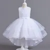 Flickans klänningar Flower Girls Princess paljetter Baby Wedding Christmas Party slinger Tonåring barn barn eleganta vestidos för 3-15 år 230617