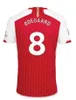 23 24 PEPE SKA Camisas de futebol Versão dos fãs Gunners ODEGAARD G.JESUS TIERNEY SMITH ROWE ARSen Love 2023 2024 Camisa de futebol Homens Kit infantil meias 16/2XL