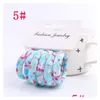 Haar Accessoires Kinderen Rubberen Band Paardenstaart Houder Hoge Elastische Nylon Handdoekring Print Stropdassen Touw Haarbanden Kids Drop Delivery Bab Dhwp2