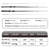 Boat Fishing Rods Mavllos Plume FUJI Ajing Rod Suitable Bait 0.6 8g Line 2 6lb Fast Action 40T Carbon Solid Tip Ultralight Casting 230619